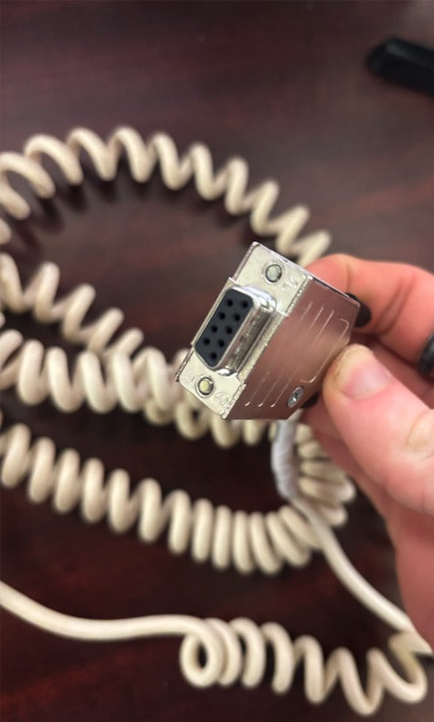 451220110882 - HANDSWITCH 9-PIN D-SUB (F) WHITE OEM