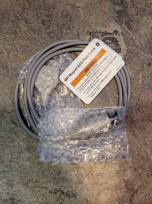 Brand New GE MR Magnet MRI High Impedance ECG Port Cable 6 Pin 5476711